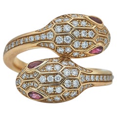 Bvlgari Serpenti Seduttori Bague en or rose 18 carats