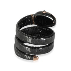 BVLGARI Serpenti Spiga 102885 SP C 35 B G Women's Watch in 18K Rose Gold/Ceramic