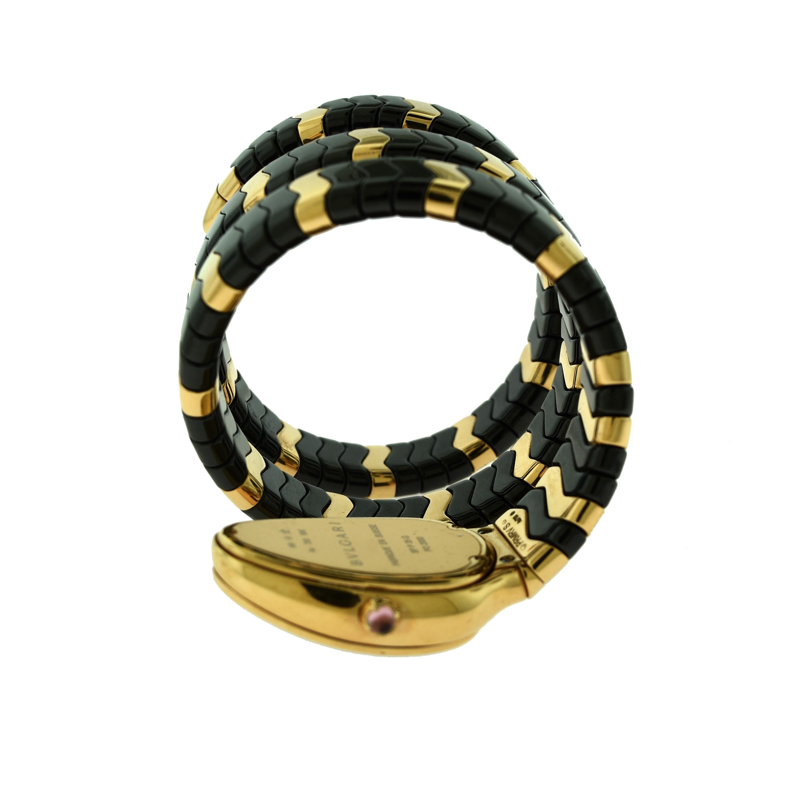 bvlgari serpenti spiga watch