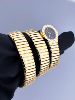 Bvlgari  Serpenti Tubogas BB191T 18K Yellow Gold Ladies Watch