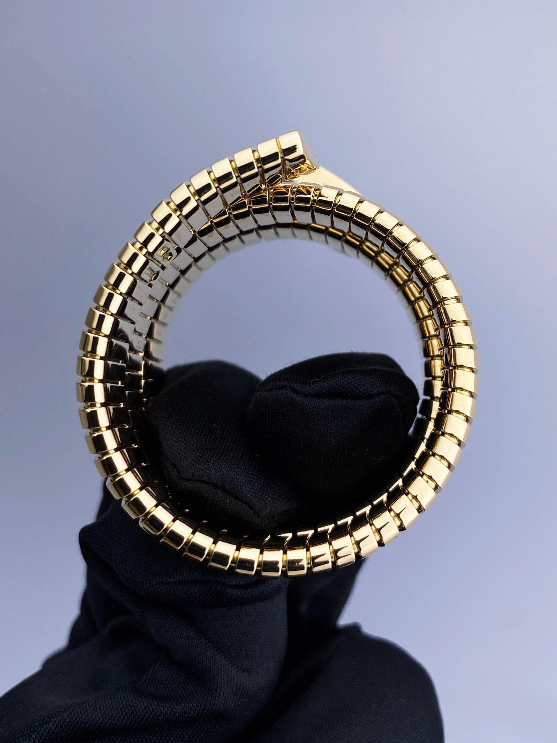 Bvlgari  Serpenti Tubogas BB191T Orologio da donna in oro giallo 18 carati in vendita 1