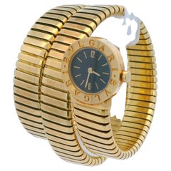 Bvlgari Serpenti Tubogas BB191T 18K Yellow Gold Ladies Watch