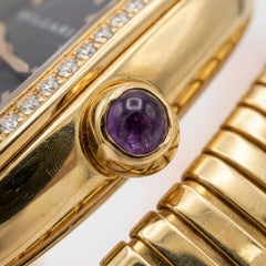 Orologio Bvlgari Serpenti Tubogas con diamanti in oro rosa