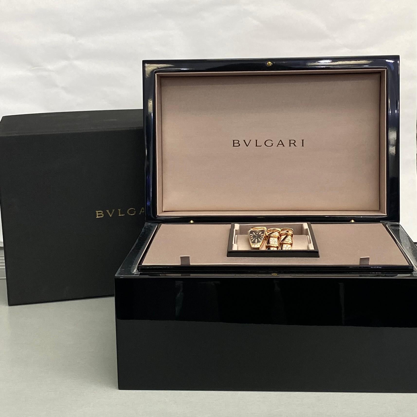  Bvlgari Serpenti Tubogas Diamond  Watch For Sale 7
