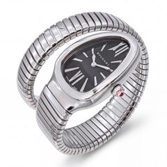BVLGARI Serpenti Tubogas Stainless Steel Womens Watch Ref 102826