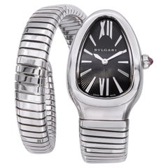 BVLGARI Serpenti Tubogas Stainless Steel Womens Watch Ref 102826
