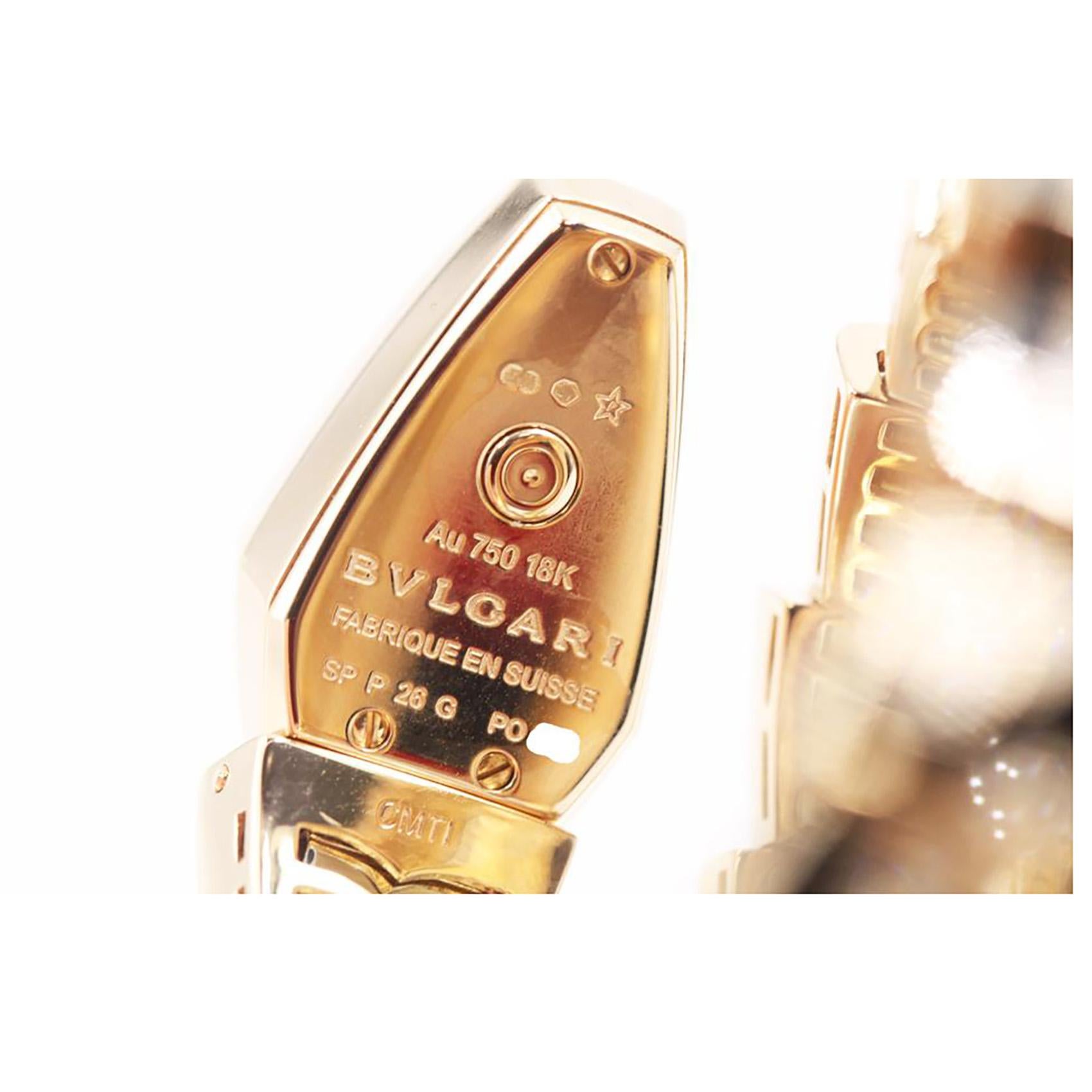 bulgari serpenti watch diamond