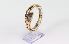Bvlgari Serpenti Viper 18K Rose Gold And Diamond Wrist Watch