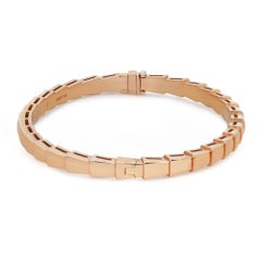 Bvlgari Serpenti Viper Bracelet 18K Rose Gold Size Small