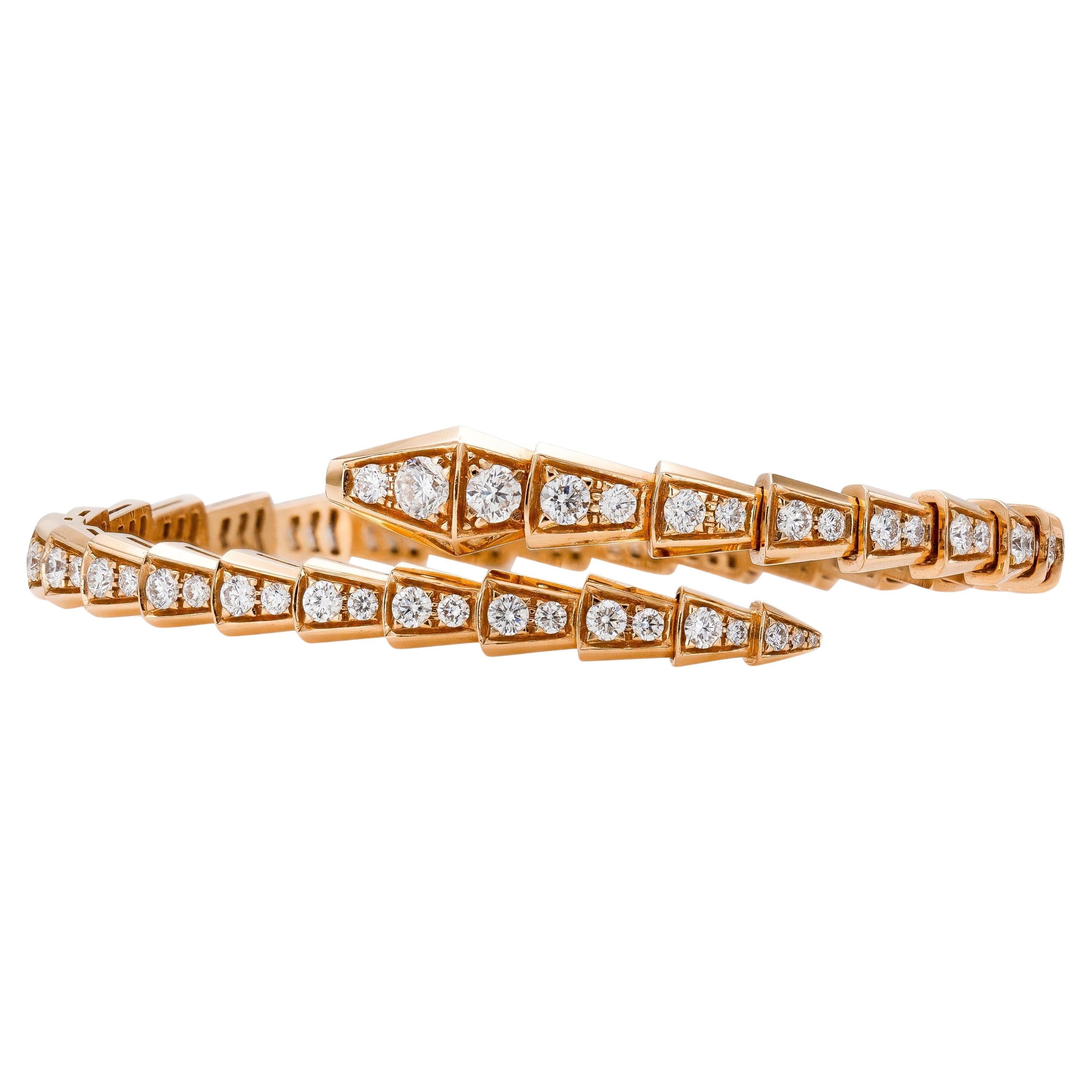 Bvlgari Serpenti Viper Diamond Bracelet