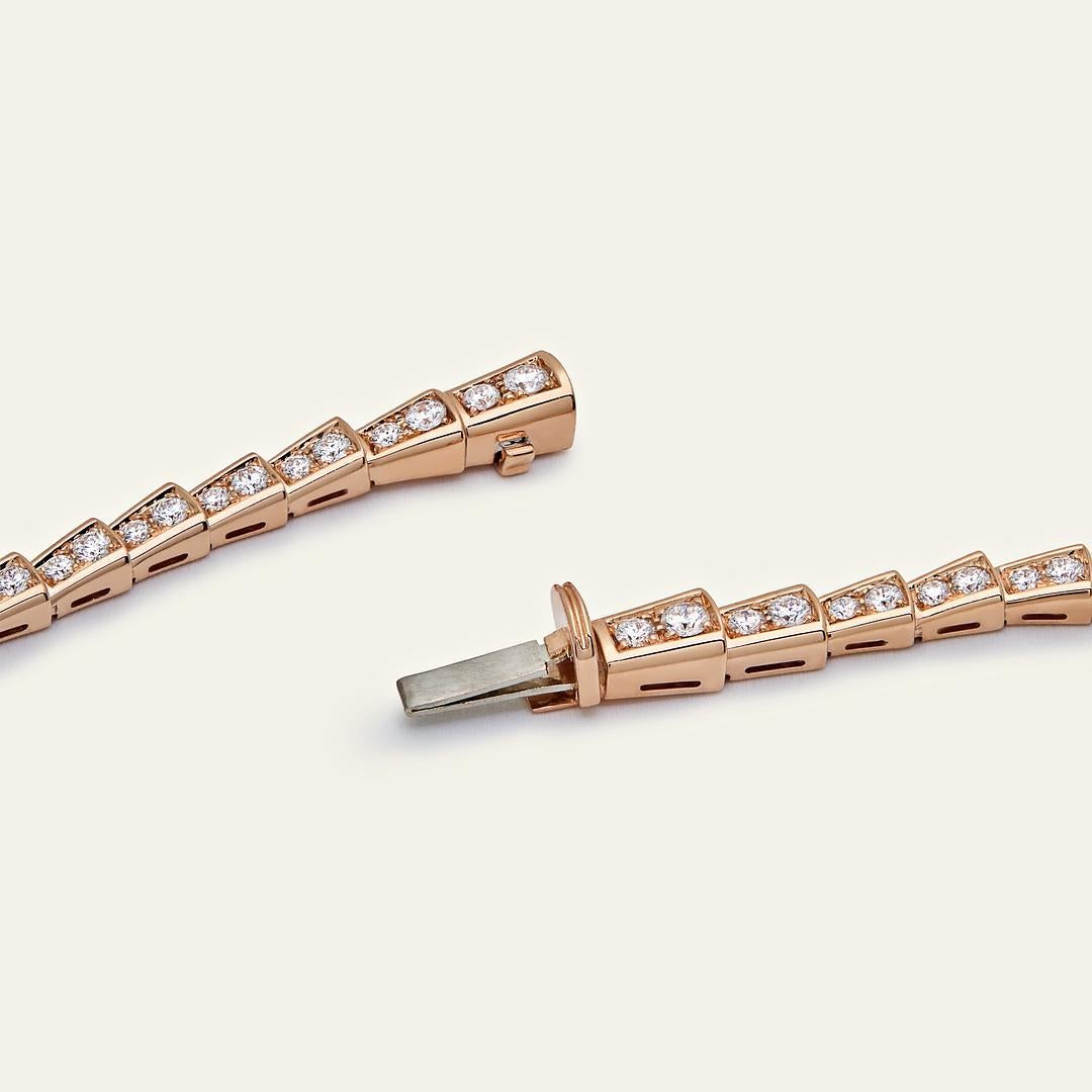 Taglio rotondo Collana Serpenti Vipera Bvlgari in vendita