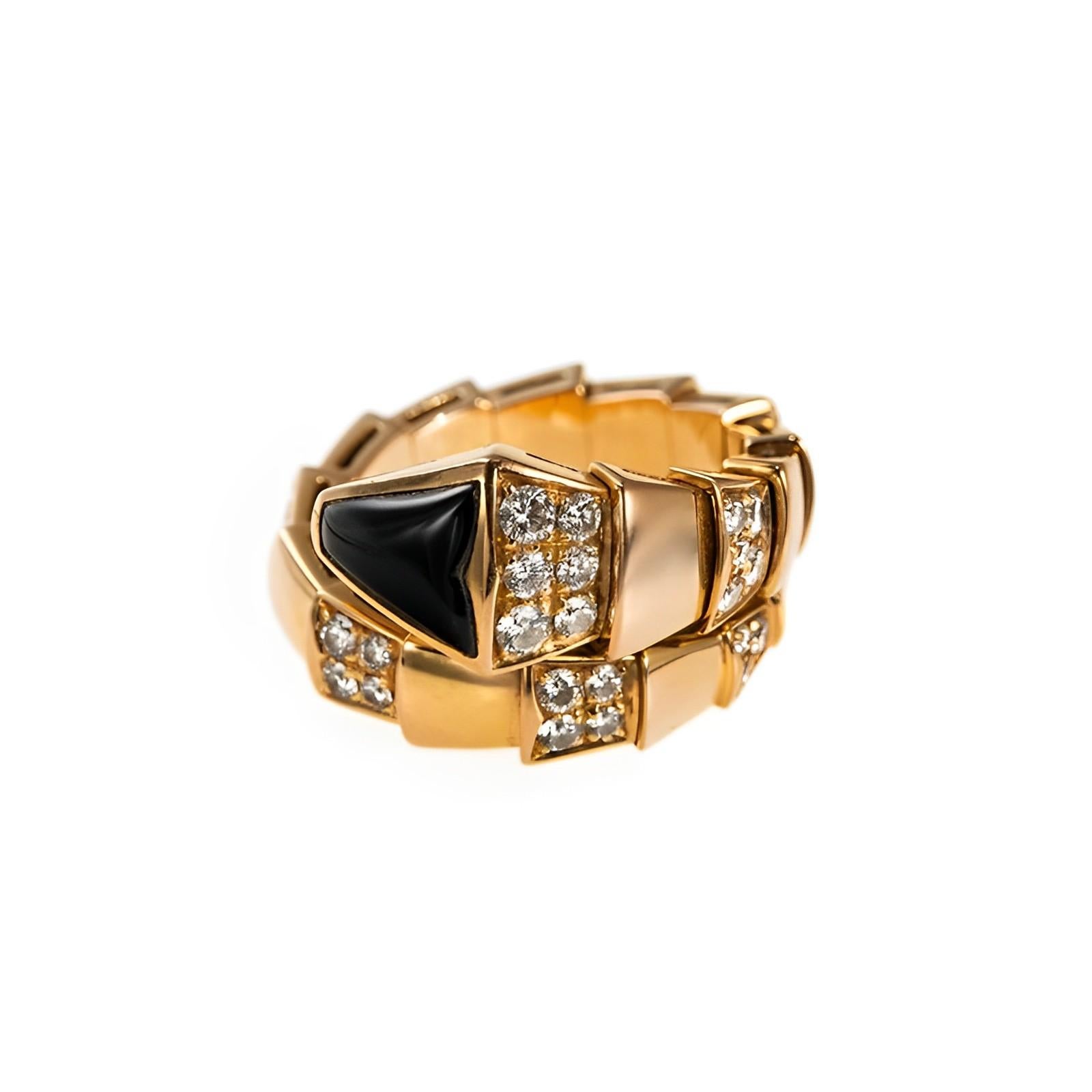 bulgari rose gold ring