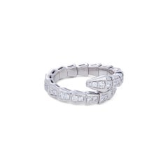 Bvlgari 'Serpenti Viper' Rose Gold Diamond Ring