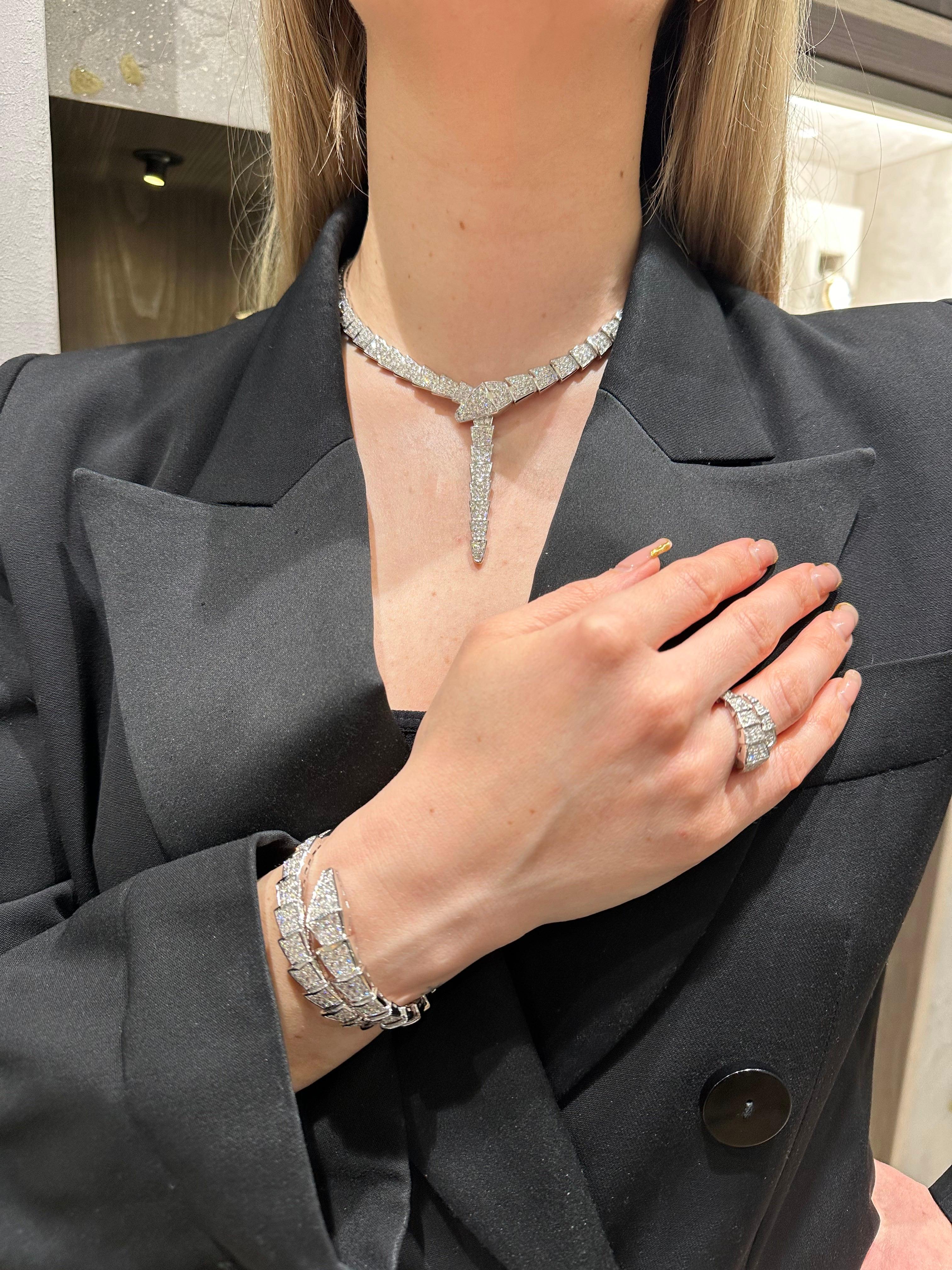 bvlgari diamond necklace