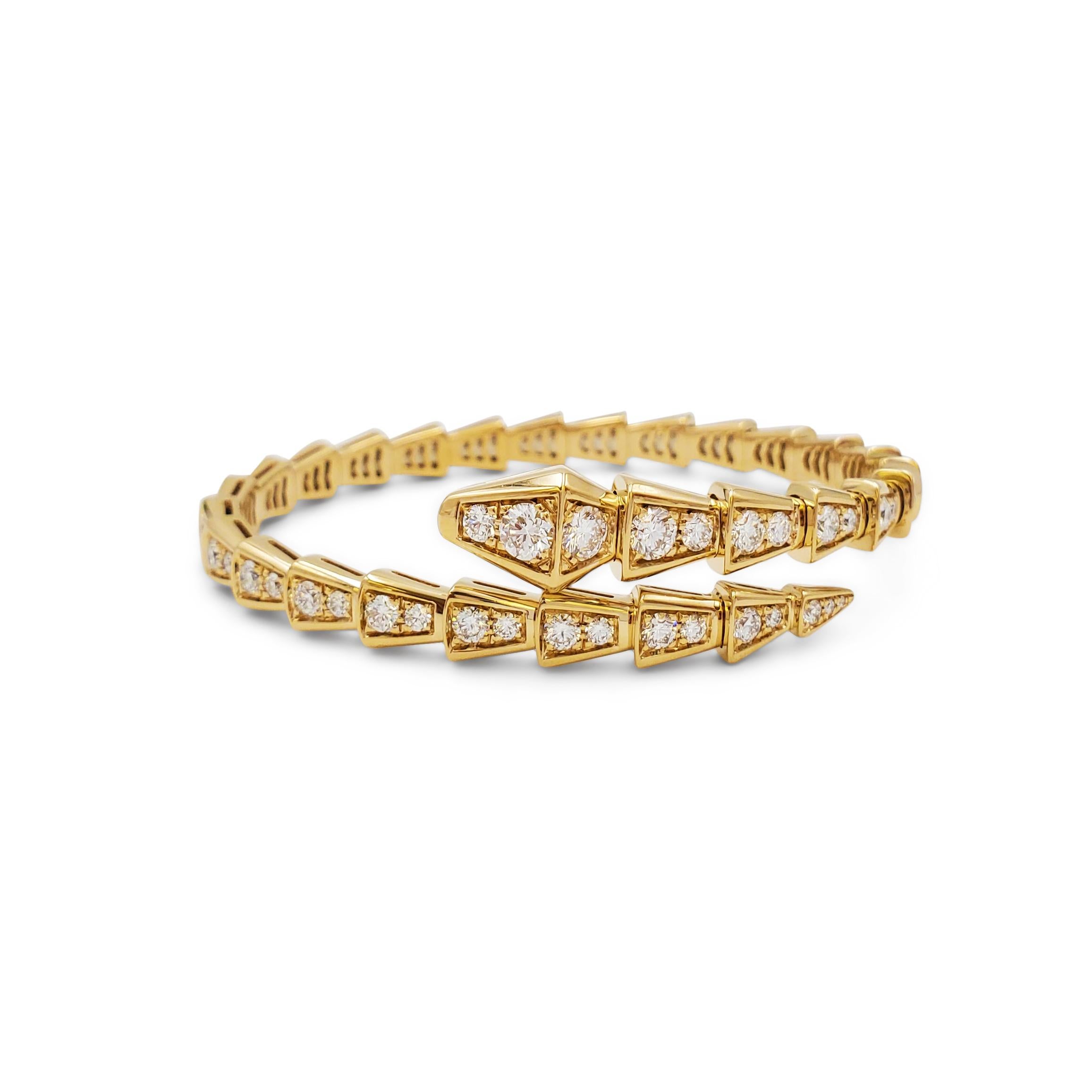 bvlgari serpenti bracelet yellow gold