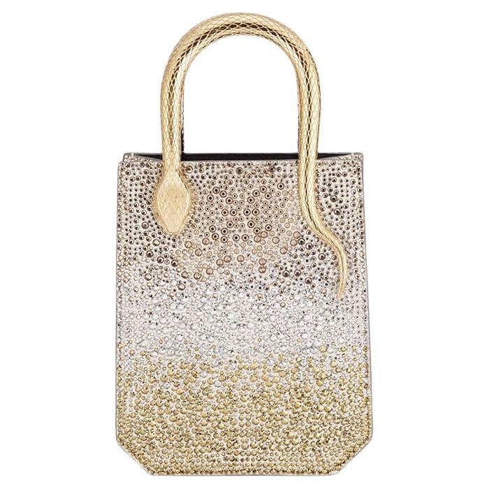 Borsa BVLGARI Serpentine Mini Crystal