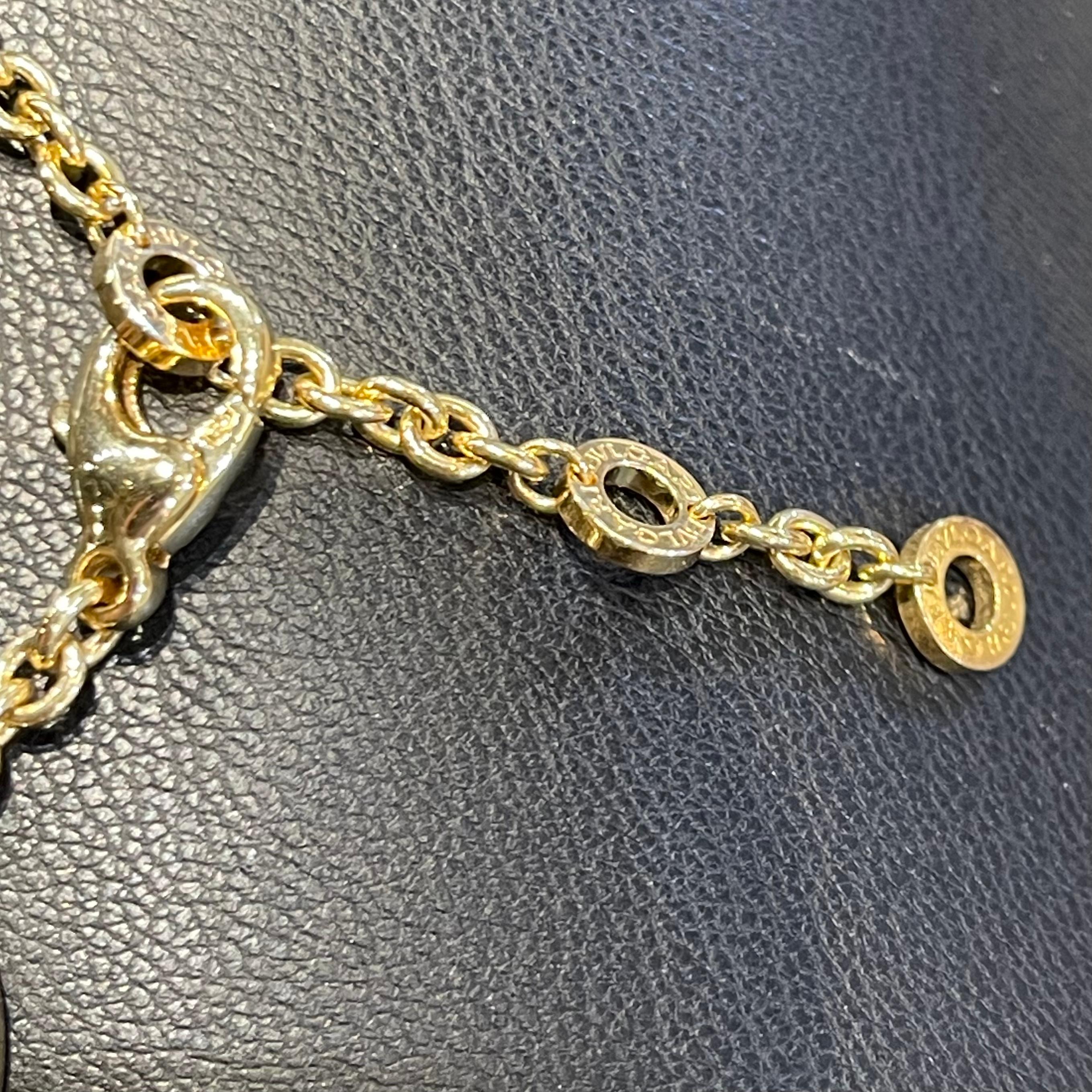 Bvlgari Bracelet caractéristique à 6 cercles en or jaune 18 carats Unisexe en vente