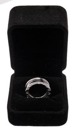 Bvlgari Silver B.Zero 1 Four Ring