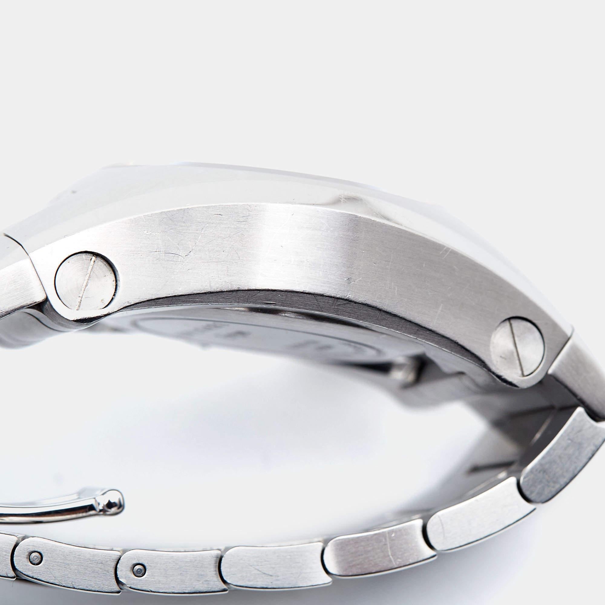 Bvlgari Montre-bracelet pour homme Ergon EG 35 S CH en argent et acier inoxydable, 35 mm en vente 1
