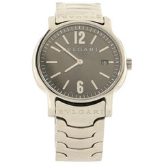 Bvlgari Solotempo Quartz Watch Stainless Steel 35
