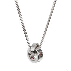 Bvlgari Sorbets Tourmaline & Amethyst White Gold Pendant Necklace