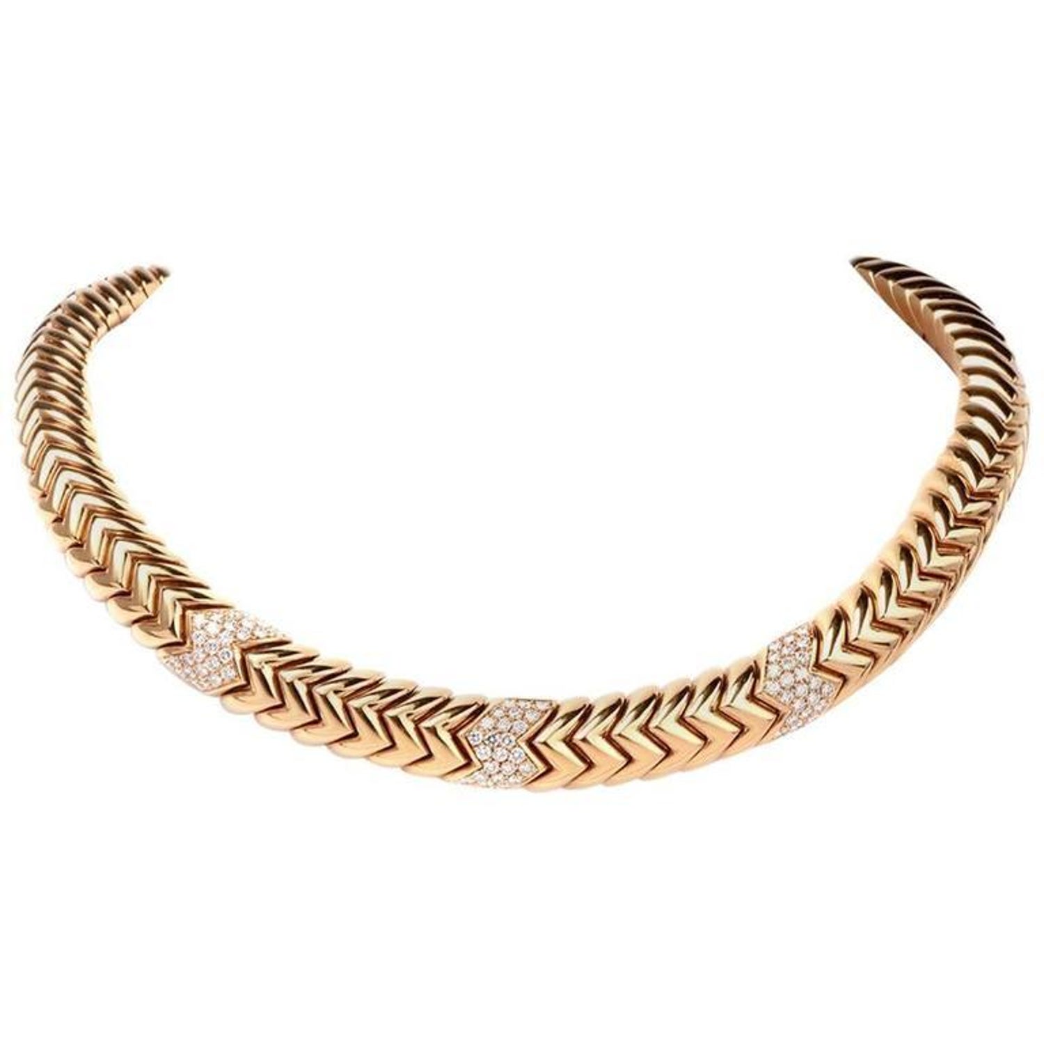 Bulgari Snake Necklace - For Sale on 1stDibs | designer snake necklace,  bvlgari necklace snake, bvlgari snake necklace