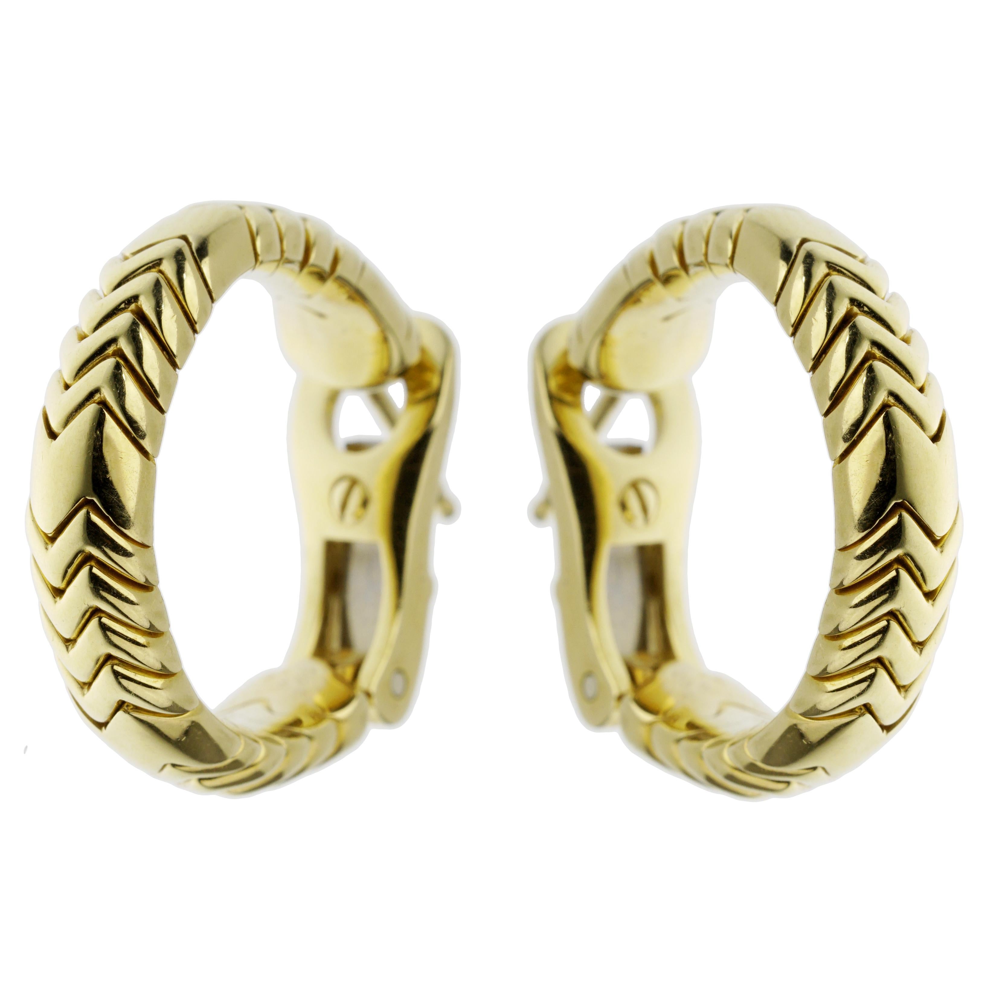 bvlgari earrings hoops