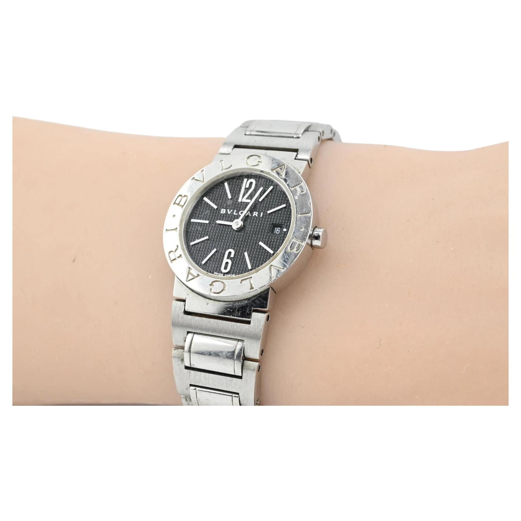 Bvlgari Stainless Steel Ladies Luxury Watch