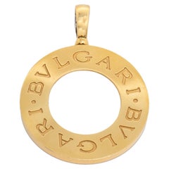 Bvlgari Stainless Steel & Mother of Pearl 18K Yellow Gold Reversible Large 