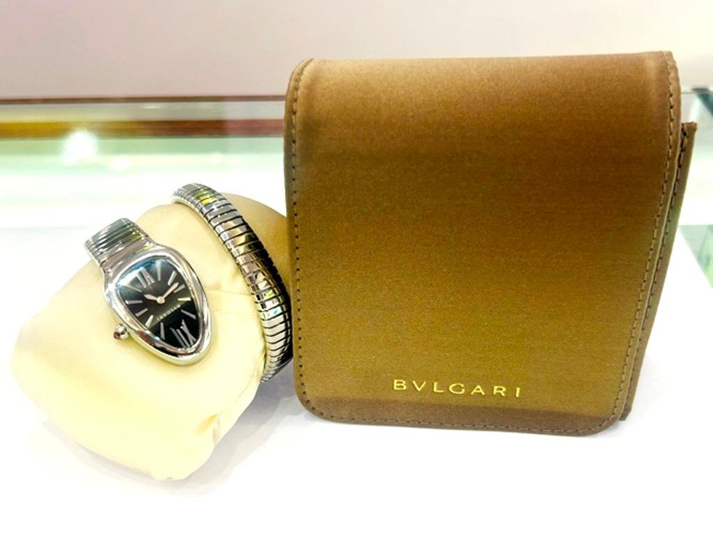 Bvlgari Stainless Steel Serpenti Tubogas Watch PO31338 7