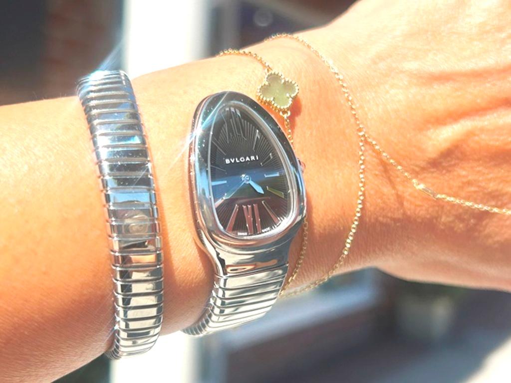 Bvlgari Stainless Steel Serpenti Tubogas Watch PO31338 1