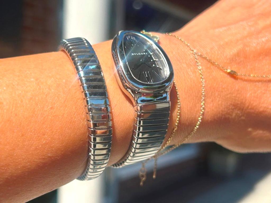 Bvlgari Stainless Steel Serpenti Tubogas Watch PO31338 2