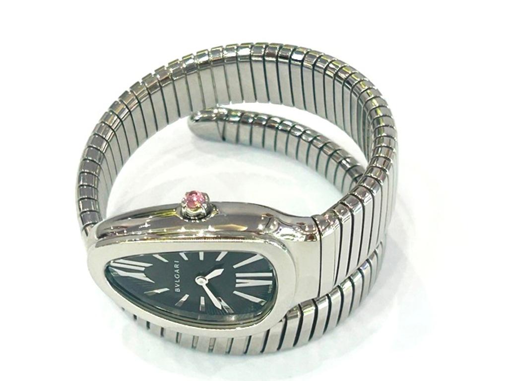Bvlgari Stainless Steel Serpenti Tubogas Watch PO31338 3
