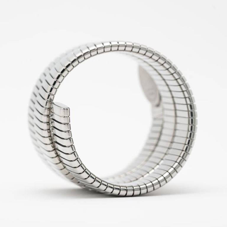 Women's Bvlgari Stainless Steel Tubogas Wrap BB191TS
