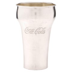Vintage Bvlgari Sterling Silver Coca-Cola Cup