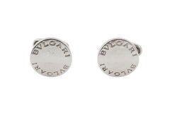 Bvlgari Sterling Silver Cufflinks