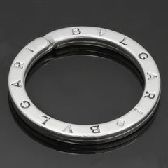 BVLGARI Sterling Silver Key Chain with Box
