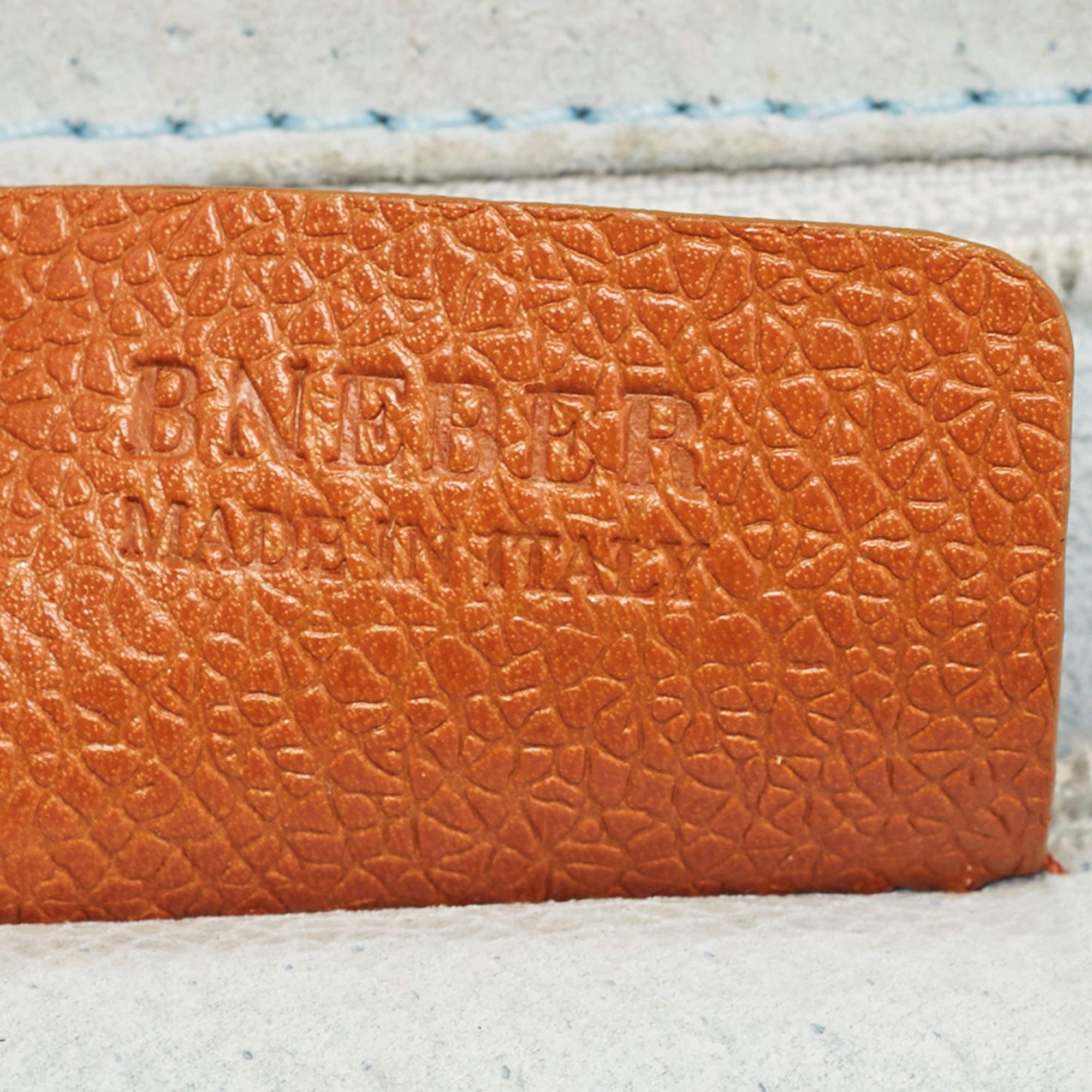 Bvlgari Tan Leather Logo Satchel 13