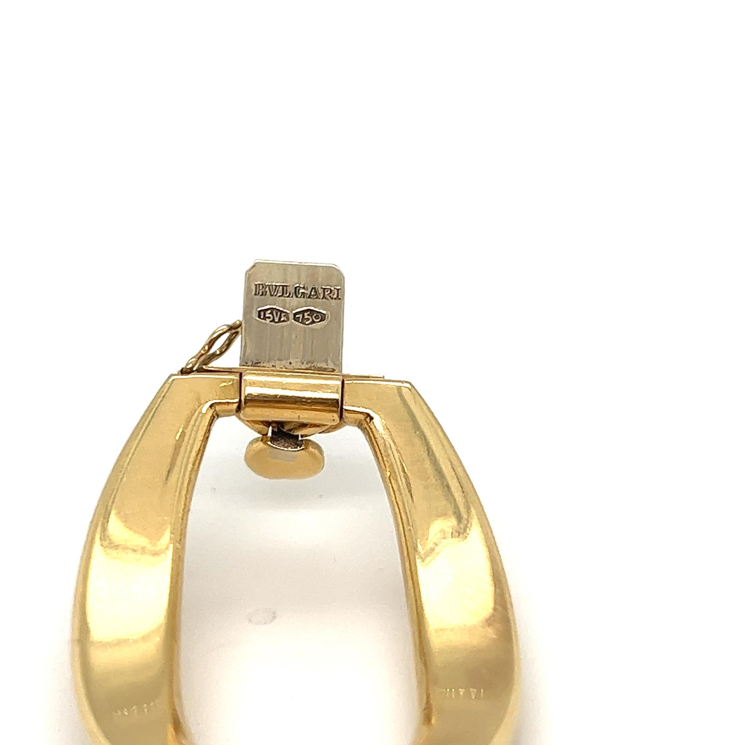 Bvlgari Dreifarbiges Goldarmband Damen