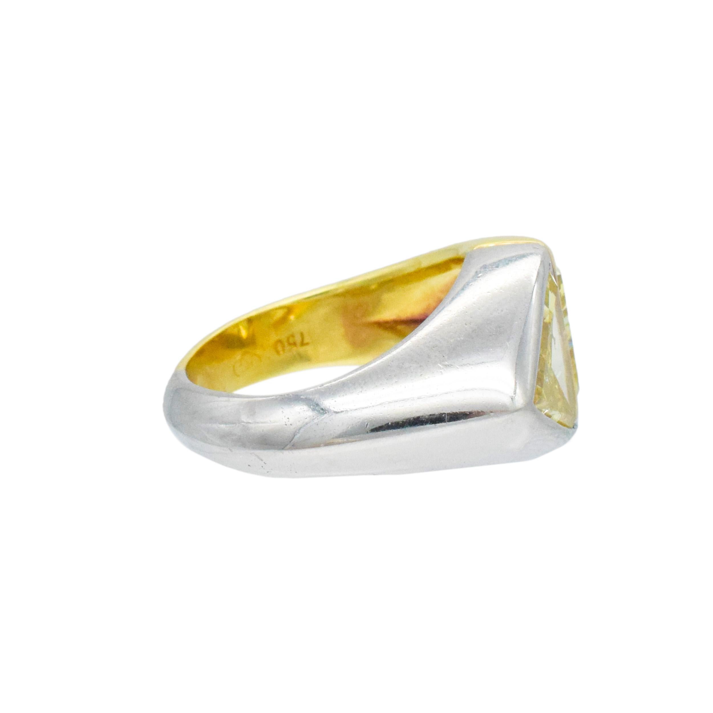 BVLGARI   toi et moi  Bague en diamant jaune t en vente 4