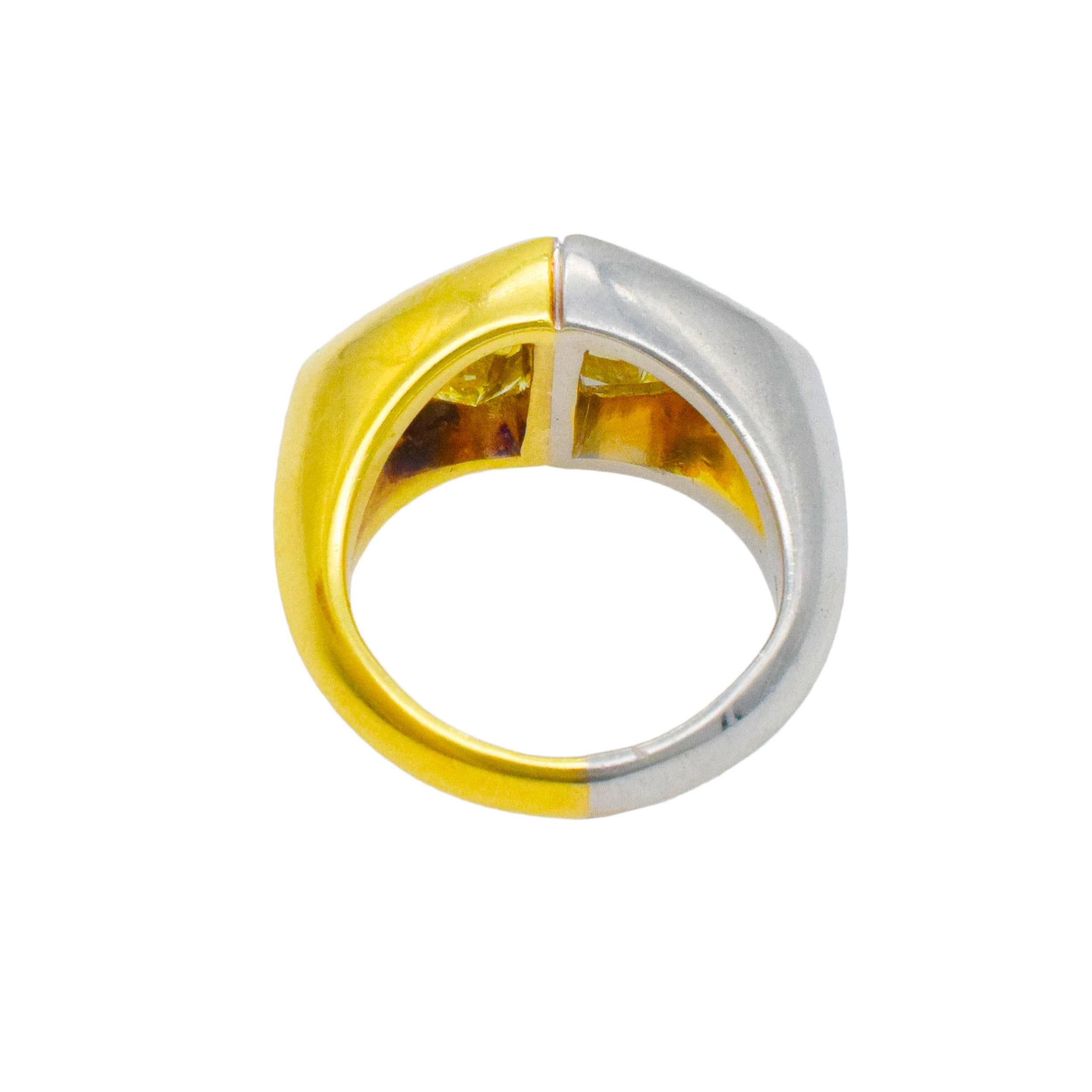 BVLGARI   toi et moi  Bague en diamant jaune t en vente 6