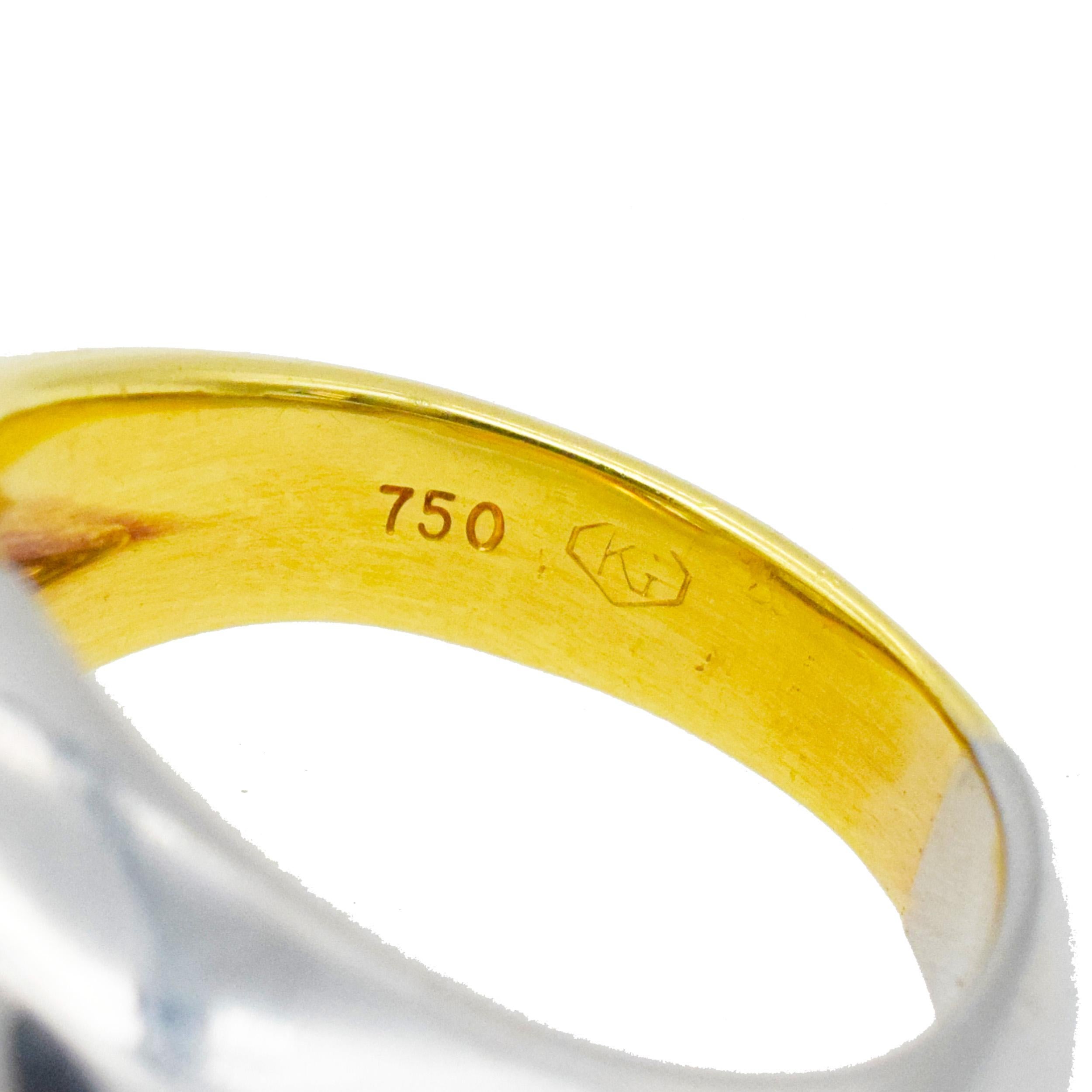 BVLGARI   toi et moi  Bague en diamant jaune t Excellent état - En vente à New York, NY