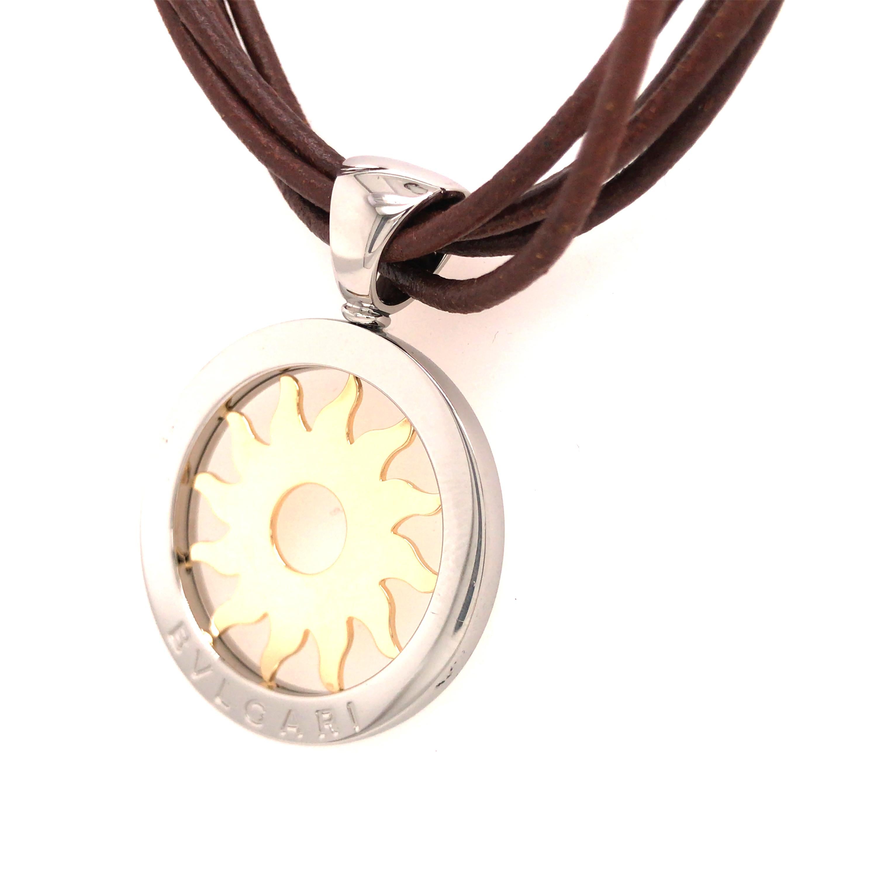 pendentif bulgari soleil