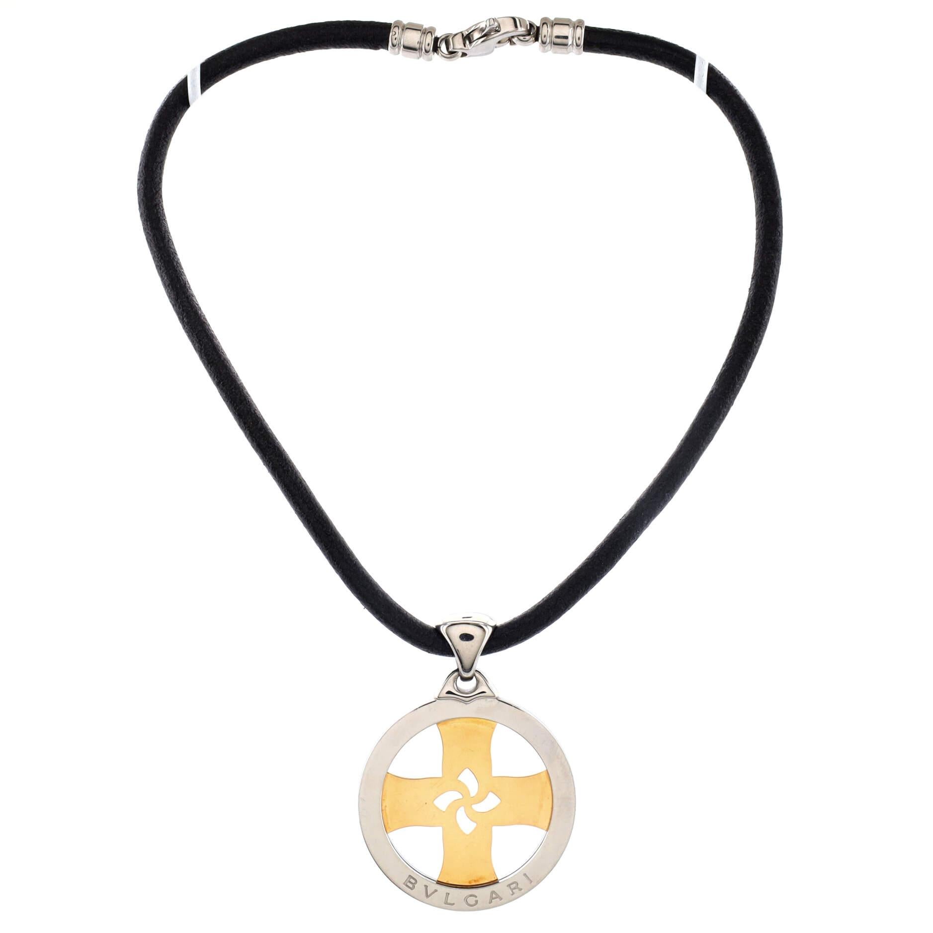 bvlgari cross necklace