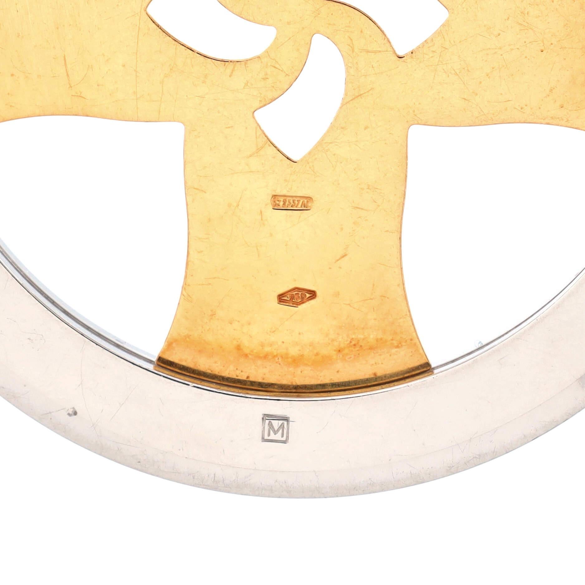 bvlgari cross pendant