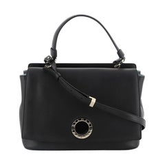 Bvlgari Top Handle Bag Leather Small