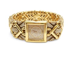Bvlgari 'Trika' Gold and Diamond Ladies Watch