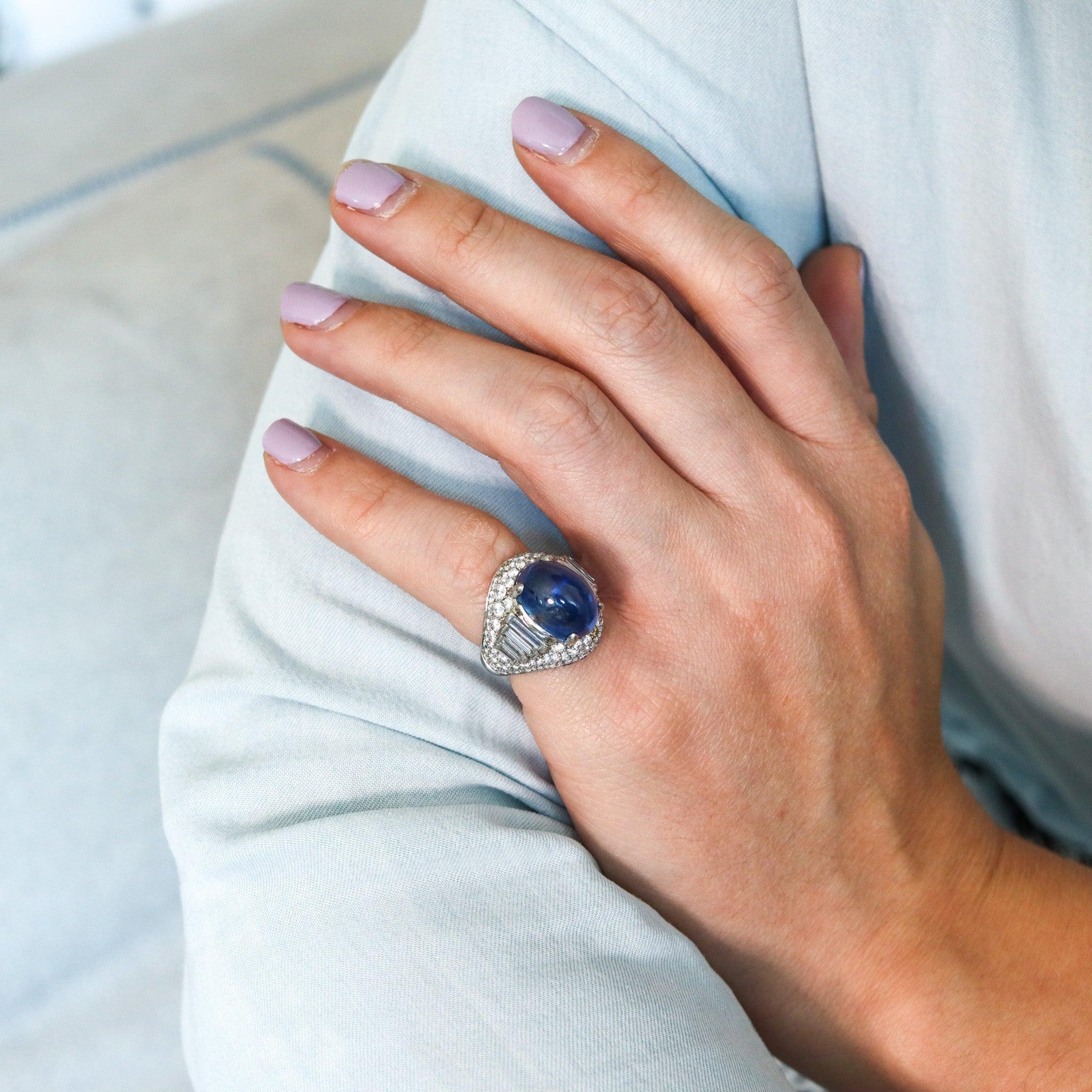 Trombino cocktail ring designed by Bvlgari.

An extraordinary cocktail ring from the Trombino collection, created in Milano Italy by the jewelry house of Bvlgari. This iconic magnificent ring has been crafted in solid platinum of .950/.999 with high