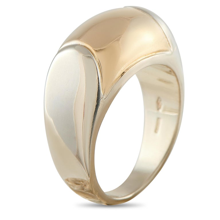 Bvlgari Tronchetto 18K Yellow Gold Ring #5092