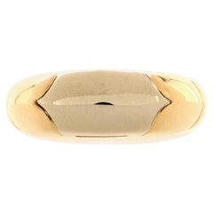 Bvlgari Tronchetto Ring 18K Yellow Gold and 18K White Gold